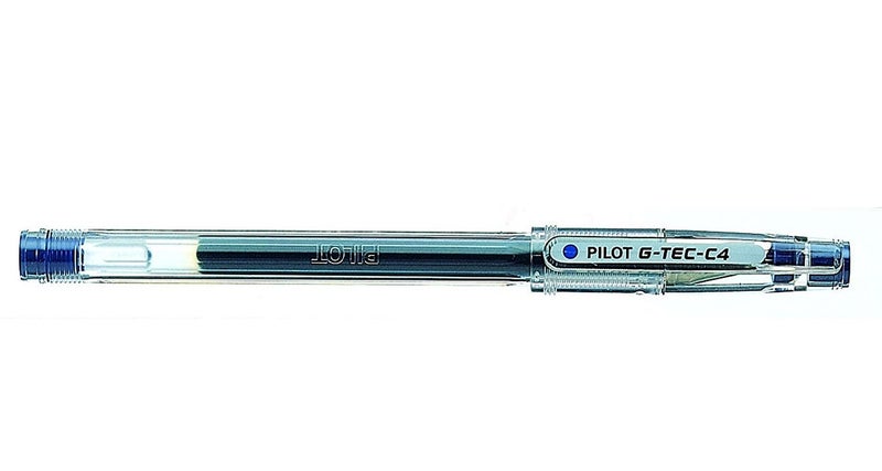 بايلوت قلم حبر جل بايلوت BL-GC4 جي-تيك C4، رأس دقيق 0.4 مم، حبر أزرق، عبوة من 4 أقلام - Image 2